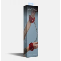 Наручники Feral Feelings - Hand Restraints Red Trasparent — Переглянути зображення 2