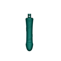 Компактна смарт секс-машина Zalo – Sesh Turquoise Green, 2 насадки, пульт ДК, кристал Swarovski — Просмотреть изображение 8