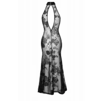 Довга сітчаста сукня Noir Handmade F239 Long tulle dress, XXL — Просмотреть изображение 5