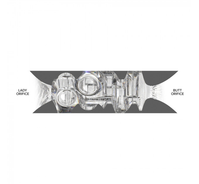 Двосторонній мастурбатор Fleshlight Quickshot Autumn Falls, компактний, зі зліпка вульви та ануса порнозірки