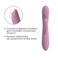 Смарт вібратор-кролик з перлинною стимуляцією точки G Svakom Trysta Neo — Переглянути зображення 5