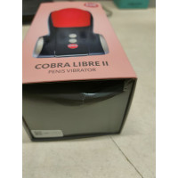 Мастурбатор для головки пеніса Fun Factory COBRA LIBRE II black/red (м'яте паковання!!!)