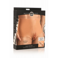 Накладна вагіна Master Series Silicone Vagina + Butt Panties - Large — Переглянути зображення 10