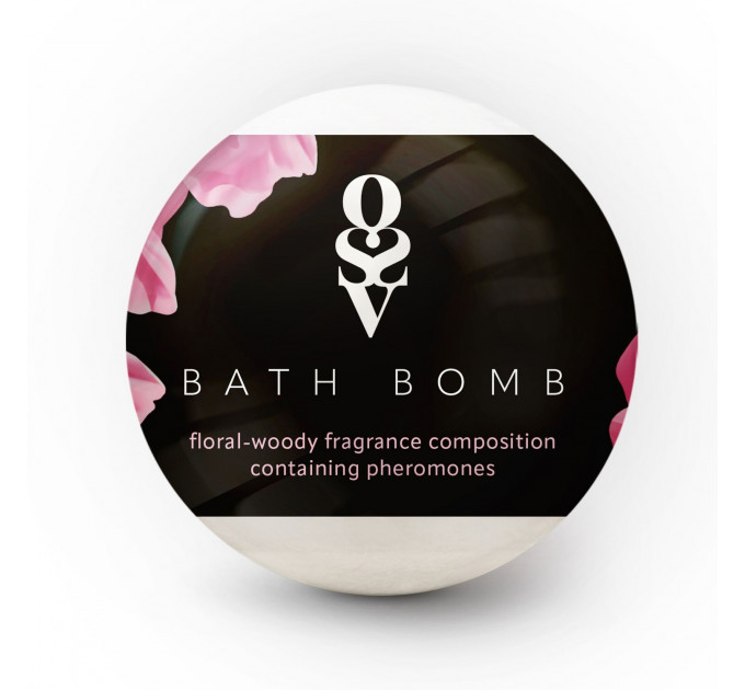 Бомбочка для ванни з феромонами Obsessive Bath bomb Floral - Woody (100 г)