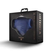 Мастурбатор Rocks Off Palm Blue, петлі для пальців, 10 режимів — Просмотреть изображение 7