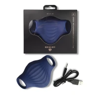 Мастурбатор Rocks Off Palm Blue, петлі для пальців, 10 режимів — Просмотреть изображение 6