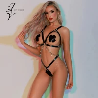 Комплект жіночої еротичної білизни JSY 5967 One Size — Просмотреть изображение 3