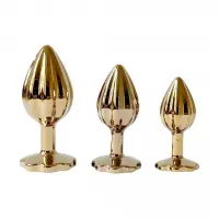 Набір анальних пробок LOCKINK YEAHWOW Nympho Butt Plug Set — Переглянути зображення 1