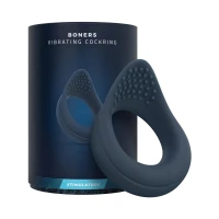 Ерекційне кільце Boners Vibrating Cock Ring with Perineum Stimulation — Переглянути зображення 10