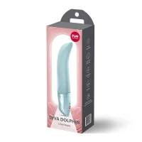 Вібратор для точки G Fun Factory Diva Dolphin Ice Blue, 10 режимів роботи, на батарейках — Переглянути зображення 8