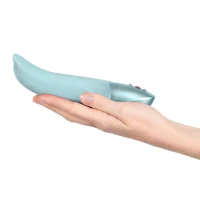 Вібратор для точки G Fun Factory Diva Dolphin Ice Blue, 10 режимів роботи, на батарейках — Переглянути зображення 7