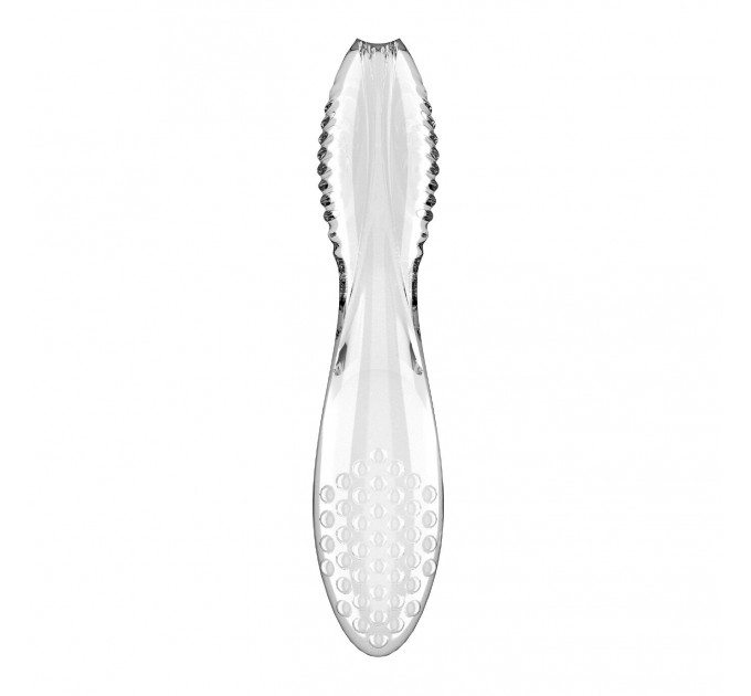 Двосторонній скляний дилдо Satisfyer Dazzling Crystal 2 Transparent