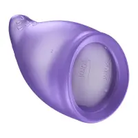 Менструальна чаша Fun Factory FUN CUP SIZE A Black Currant, багаторазова, діаметр 4 см, об’єм 20 мл — Переглянути зображення 2
