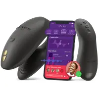Смарт-вібратор для пар We-Vibe Chorus Pro Satin Black — Переглянути зображення 1