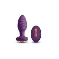 Анальна пробка з вібрацією NS Novelties INYA - Alpine - Purple — Переглянути зображення 1