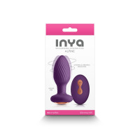 Анальна пробка з вібрацією NS Novelties INYA - Alpine - Purple — Переглянути зображення 3