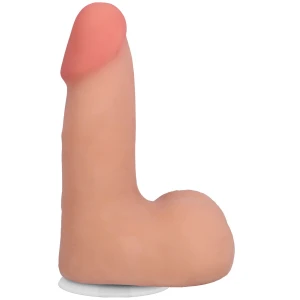 Фалоімітатор Doc Johnson The Realistic Cock ULTRASKYN - 5 Inch with Balls Vanilla