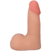 Фалоімітатор Doc Johnson The Realistic Cock ULTRASKYN - 5 Inch with Balls Vanilla — Переглянути зображення 2