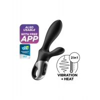 Універсальний смарт-вібратор з підігрівом Satisfyer Heat Climax + — Переглянути зображення 1