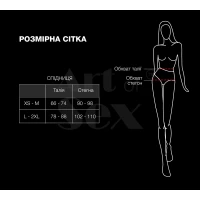 Сексуальна спідниця Art of Sex - Lolita, колір чорний з ефектом мокрого оксамиту, L-2XL — Переглянути зображення 3