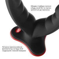 Подвійний фалоімітатор Fun Factory RYDE black (м'яте паковання!!!) — Переглянути зображення 5