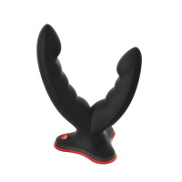 Подвійний фалоімітатор Fun Factory RYDE black (м'яте паковання!!!) — Переглянути зображення 4