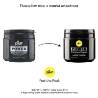 Анальний лубикант pjur POWER 500 мл, водно-силіконовий, густий, ідеальний для фістингу — Переглянути зображення 3
