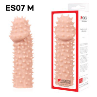 Насадка на член Kokos Extreme Sleeve ES.07 размер M, утолщающая, стимуляция точки G