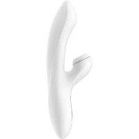Вакуумний вібратор-кролик Satisfyer Pro Plus G-Spot Rabbit, перший кролик із вакуумом та вібрацією — Переглянути зображення 2