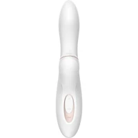 Вакуумний вібратор-кролик Satisfyer Pro Plus G-Spot Rabbit, перший кролик із вакуумом та вібрацією — Переглянути зображення 3