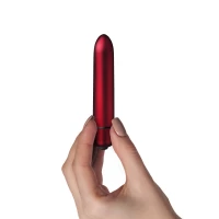 Віброкуля Rocks Off RO-90mm 10 Speed ​​Scarlet Velvet матова — Переглянути зображення 3