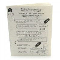 Гель для NURU-массажа Shunga Oriental Body-to-Body – Melon Mango (2 x 225 мл) плюс простыня