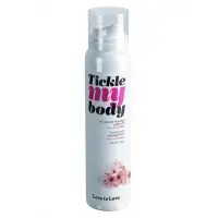 Масажна піна Love To Love TICKLE MY BODY Cherry Blossom (150 мл) зволожувальна — Переглянути зображення 2