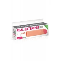 Насадка на член Real Body — Real Extender BEAST з відкритою головкою — Просмотреть изображение 3