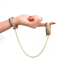 Лакшері наручники-браслети з кристалами Rianne S: Diamond Cuffs, подарункове паковання — Просмотреть изображение 10
