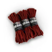 Джутова мотузка для шібарі Feral Feelings Shibari Rope, 8 м червона — Переглянути зображення 2