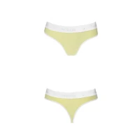 Спортивні трусики-стрінги Passion PS007 PANTIES M, yellow — Переглянути зображення 4