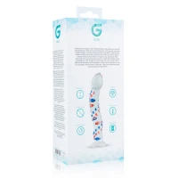 Скляний дилдо з вигинами і малюнком Gildo Glass Dildo No. 3 — Просмотреть изображение 7