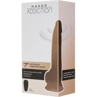 Фаллоимитатор с вибрацией и ротацией Naked ADDICTION Chris 7″ Rotating &amp; Vibrating Dong, пульт ДУ — Просмотреть изображение 7