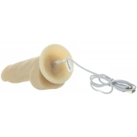 Фаллоимитатор с вибрацией и ротацией Naked ADDICTION Chris 7″ Rotating &amp; Vibrating Dong, пульт ДУ — Просмотреть изображение 4