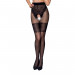 Колготки з відкритим доступом, ажурні трусики та підв‘язки Passion TIOPEN 013 1/2 (20/40 den), black