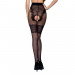 Колготки з відкритим доступом, ажурні трусики та підв‘язки Passion TIOPEN 013 1/2 (20/40 den), black