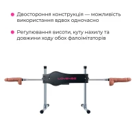 Смарт секс-машина Lovense Sex Machine, два штоки та фалоімітатори, можна для вебкаму — Просмотреть изображение 6