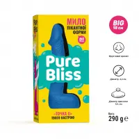 Мило у формі пеніса Pure Bliss BIG Dark Blue, крафтове мило-член, натуральне — Переглянути зображення 6