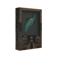 Вибратор 2в1 с язычком Zalo — Hero Jewel Green, кристалл Swarovski — Просмотреть изображение 9