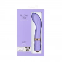 Розкішний вібратор Pillow Talk Sassy Purple Special Edition, Сваровскі, пов’язка на очі+гра — Переглянути зображення 9