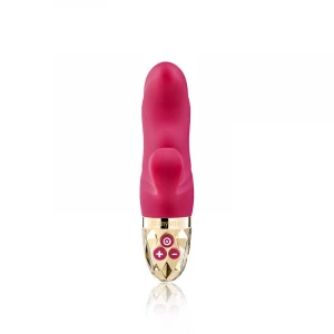 Вібратор-кролик Mystim Hop Hop Bob Fuchsia, потужний мотор, 8 режимів