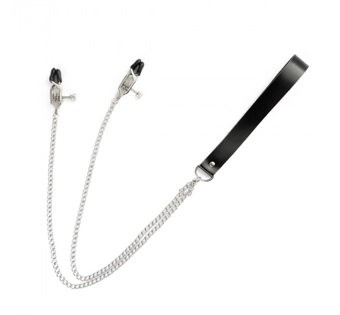 Затискачі для сосків із повідцем на металевому ланцюжку Art of Sex - Kendal