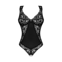 Кружевное боди Obsessive Donna Dream crotchless teddy XL/2XL Black, открытый доступ Кружевное боди Obsessive Donna Dream crotchless teddy XL/2XL Black, открытый доступ