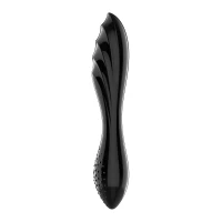 Двусторонний стеклянный дилдо Satisfyer Dazzling Crystal 1 Black, очень прочный, без стоппера — Просмотреть изображение 3